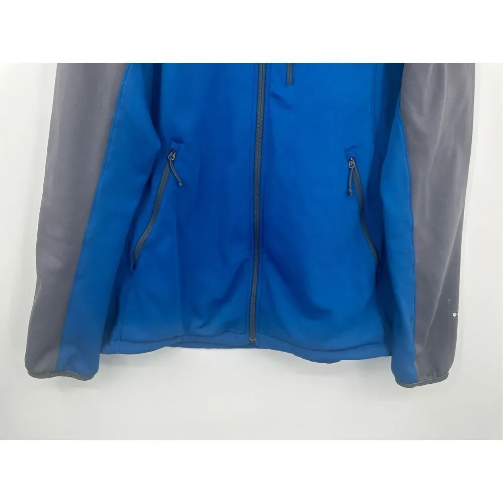 North Face size XL blue & gray jacket full zipper